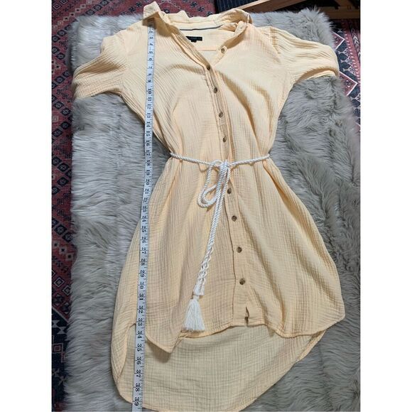 J. Crew Classic-fit soft gauze shirtdress Size 4 - Picture 6 of 8